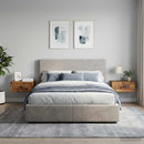 Væghængt Natbord med skuffe 2 pcs Gammelt træ 49 x 34,5 x 20 cm