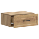 Væghængt Natbord med skuffe 2 pcs Artisan-eg 49 x 34,5 x 20 cm