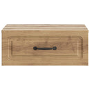 Væghængt Natbord med skuffe 2 pcs Artisan-eg 49 x 34,5 x 20 cm