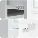 Væghængt Natbord 2 pcs Hvid 34,5 x 33 x 40 cm Konstrueret træ