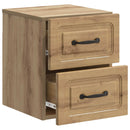 Væghængt Natbord med skuffe 2 pcs Artisan-eg 34,5 x 33 x 40 cm
