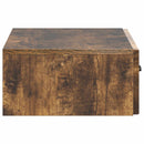 Væghængt Sideskab Røget eg 59 x 34,5 x 17 cm Konstrueret træ