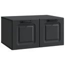 Væghængt TV-skab Sort 59,5 x 41 x 30 cm Konstrueret træ