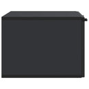 Væghængt TV-skab Sort 59,5 x 41 x 30 cm Konstrueret træ