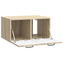 Væghængt TV-skab Sonoma-eg 59,5 x 41 x 30 cm Konstrueret træ
