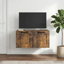 Væghængt TV-skab Røget eg 59,5 x 41 x 30 cm Konstrueret træ
