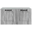 Væghængt TV-skab Vægmonteret Grå sonoma-eg 59,5 x 41 x 30 cm