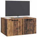 Væghængt TV-skab Gammelt træ 59,5 x 41 x 30 cm Konstrueret træ