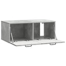 Væghængt TV-skab Betongrå 78,5 x 41 x 30 cm Konstrueret træ
