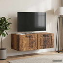 Væghængt TV-skab Gammelt træ 78,5 x 41 x 30 cm Konstrueret træ