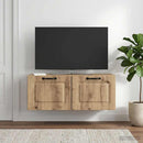 Væghængt TV-skab 78,5 x 41 x 30 cm Artisan-eg Konstrueret træ