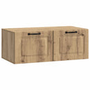 Væghængt TV-skab Artisan-eg 78,5 x 41 x 30 cm Konstrueret træ