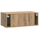 Væghængt TV-skab Artisan-eg 78,5 x 41 x 30 cm Konstrueret træ