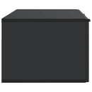 Væghængt TV-skab Sort 98 x 41 x 30 cm Konstrueret træ