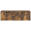 Væghængt TV-skab Røget eg 98 x 41 x 30 cm Konstrueret træ