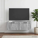 Væghængt TV-skab Grå sonoma-eg 98 x 41 x 30 cm Konstrueret træ