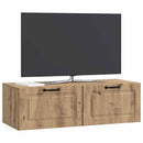 Væghængt TV-skab Artisan-eg 98 x 41 x 30 cm Konstrueret træ