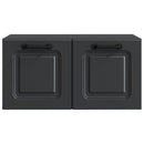 Væghængt TV-skab Sort 59,5 x 31 x 30 cm Konstrueret træ