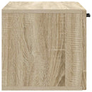 Væghængt TV-skab Sonoma-eg 59,5 x 31 x 30 cm Konstrueret træ