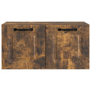Væghængt TV-skab Røget eg 59,5 x 31 x 30 cm Konstrueret træ