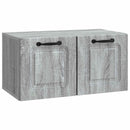 Væghængt TV-skab Vægmonteret Grå sonoma-eg 59,5 x 31 x 30 cm