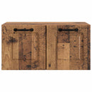 Væghængt TV-skab Gammelt træ 59,5 x 31 x 30 cm Konstrueret træ