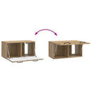 Væghængt TV-skab Artisan-eg 59,5 x 31 x 30 cm Konstrueret træ