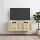 Væghængt TV-skab Sonoma-eg 78,5 x 31 x 30 cm Konstrueret træ