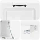 Væghængt TV-skab Vægmonteret Hvid højglans 78,5 x 31 x 30 cm