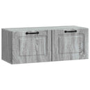 Væghængt TV-skab Vægmonteret Grå sonoma-eg 78,5 x 31 x 30 cm