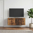 Væghængt TV-skab Gammelt træ 78,5 x 31 x 30 cm Konstrueret træ