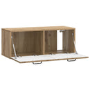 Væghængt TV-skab Artisan-eg 78,5 x 31 x 30 cm Konstrueret træ