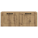 Væghængt TV-skab Artisan-eg 78,5 x 31 x 30 cm Konstrueret træ