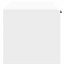 Væghængt TV-skab Hvid 98 x 31 x 30 cm Konstrueret træ