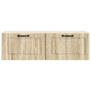 Væghængt TV-skab Sonoma-eg 98 x 31 x 30 cm Konstrueret træ