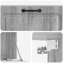 Væghængt TV-skab Grå sonoma-eg 98 x 31 x 30 cm Konstrueret træ