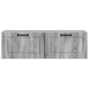 Væghængt TV-skab Grå sonoma-eg 98 x 31 x 30 cm Konstrueret træ