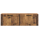 Væghængt TV-skab Gammelt træ 98 x 31 x 30 cm Konstrueret træ