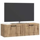 Væghængt TV-skab Artisan-eg 98 x 31 x 30 cm Konstrueret træ