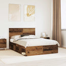 Sengestel Gammelt træ 140 x 190 cm Massiv fyrretræ