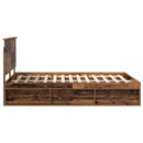 Sengestel Gammelt træ 140 x 190 cm Massiv fyrretræ