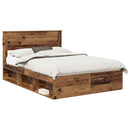 Sengestel Gammelt træ 160 x 200 cm Massiv fyrretræ
