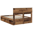 Sengestel Gammelt træ 160 x 200 cm Massiv fyrretræ