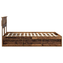 Sengestel Gammelt træ 160 x 200 cm Massiv fyrretræ
