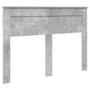 Sengestel med skuffe Beton Grå 140 x 190 cm Ingeniørtræ