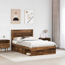 Sengestel Gammelt træ 120 x 200 cm Massiv fyrretræ