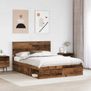 Sengestel Gammelt træ 150 x 200 cm Massiv fyrretræ