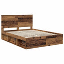 Sengestel Gammelt træ 150 x 200 cm Massiv fyrretræ