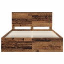 Sengestel Gammelt træ 150 x 200 cm Massiv fyrretræ