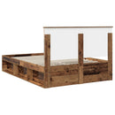 Sengestel Gammelt træ 140 x 190 cm Massiv fyrretræ